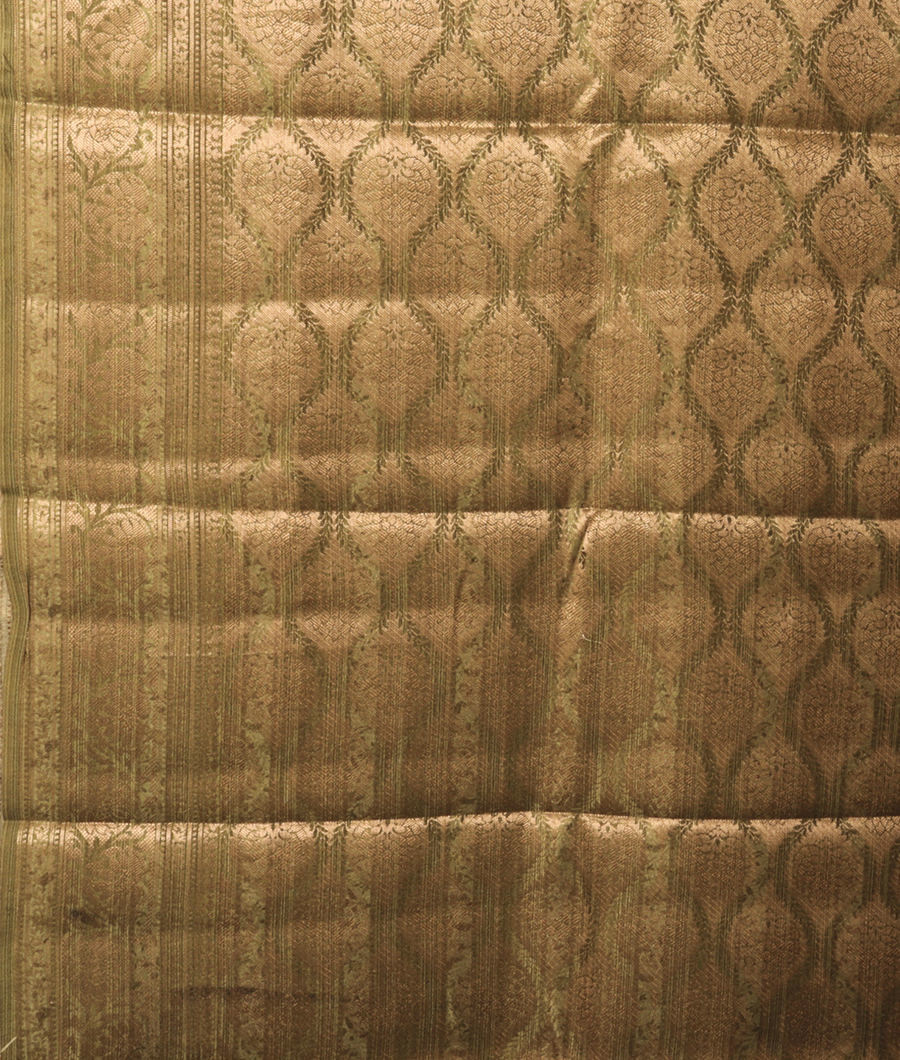 Green Chaniya Silk Saree T2930713