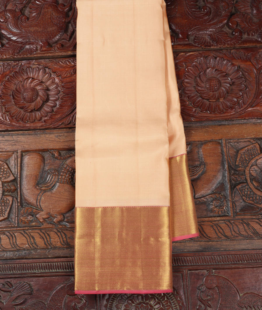 Beige Soft Silk Saree T376089-image