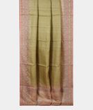 Green Tussar Embroidery Saree T2858862