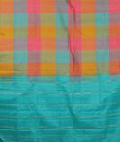 Multicolour Handwoven Kanjivaram Silk Saree T3745474
