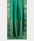 Green Handwoven Kanjivaram Silk Saree LC5452