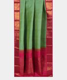 Green  Handwoven Kanjivaram Silk Saree T2896662