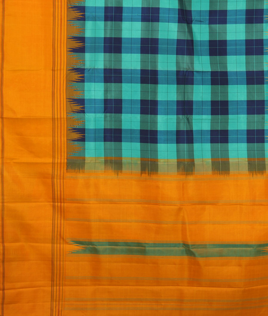 Multicolour Handwoven Kanjivaram Silk Saree T3170734