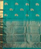 Green Handwoven Kanjivaram Silk Saree T3926724