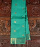 Green Handwoven Kanjivaram Silk Saree T3751471