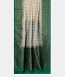 Off-White Banaras Tussar Saree T3982092