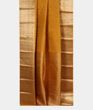 Yellow Handwoven Kanjivaram Silk Saree T3740782