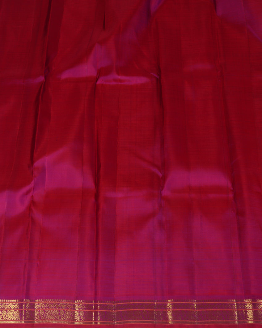 Yellowish Green Kanjivaram Silk Saree T37159610