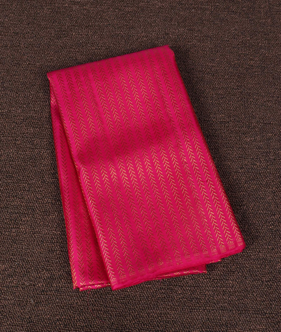 Magenta Handwoven Kanjivaram Silk Blouse T398438-image