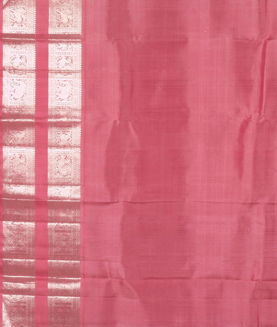 Purple Handwoven Kanjivaram Silk Saree T3784653