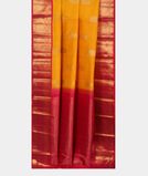 Yellow Handwoven Kanjivaram Silk Saree T2605612