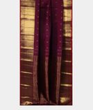 Purple Handwoven Kanjivaram Silk Saree T3248682