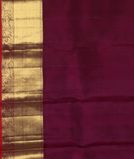 Purple Handwoven Kanjivaram Silk Saree T3248683