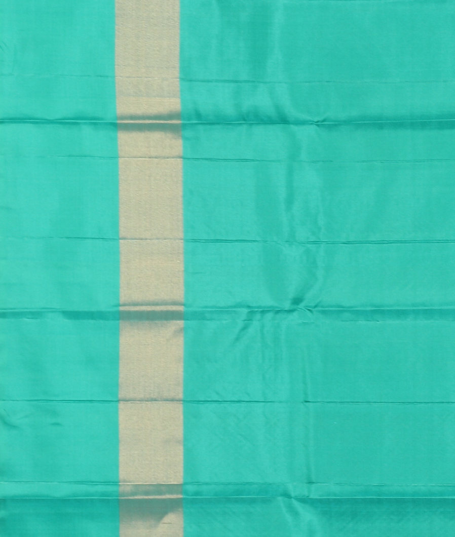 Peacock Green Soft Silk Saree T3860533