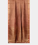 Brownish Pink Handwoven Kanjivaram Silk Saree T3904432