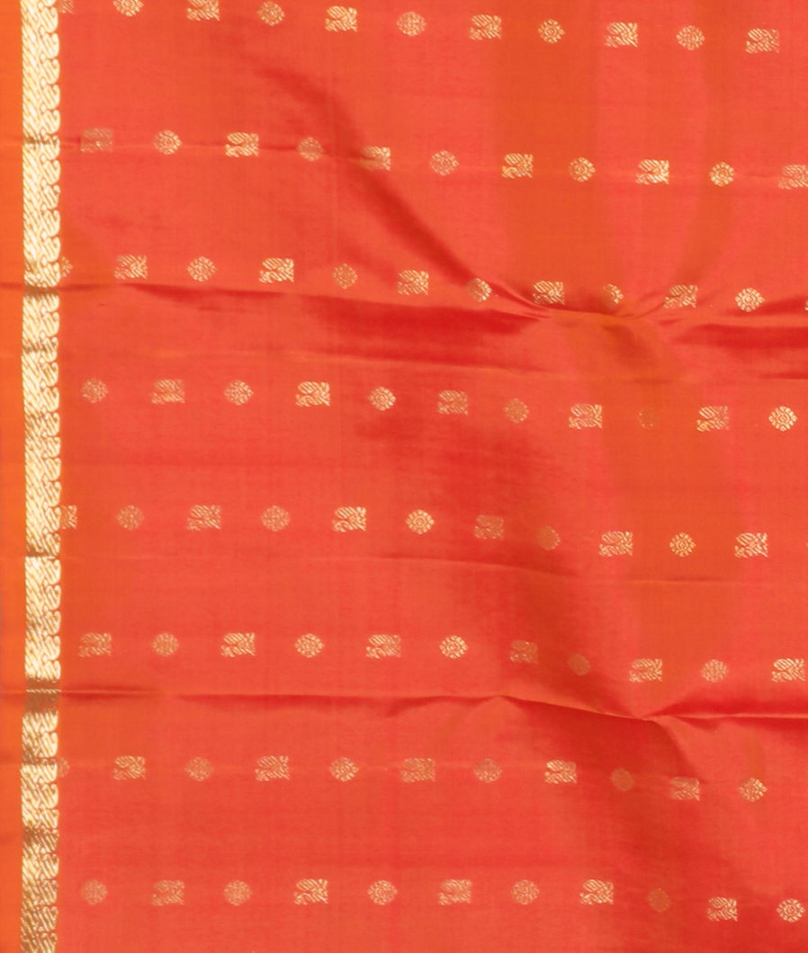 Brownish Pink Handwoven Kanjivaram Silk Saree T3904433