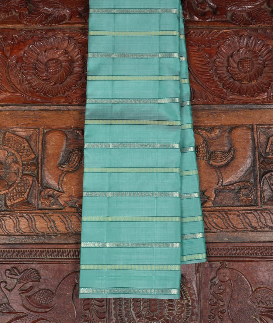 Blue Handwoven Kanjivaram Silk Saree T362616-image