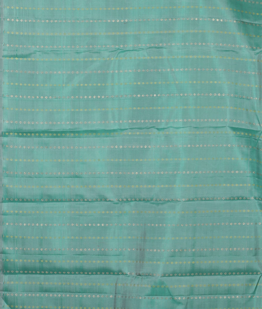 Blue Handwoven Kanjivaram Silk Saree T3626163