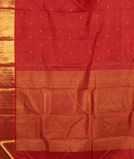 Red Handwoven Kanjivaram Silk Saree T3870374