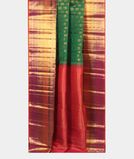 Green Handwoven Kanjivaram Silk Saree T3608492