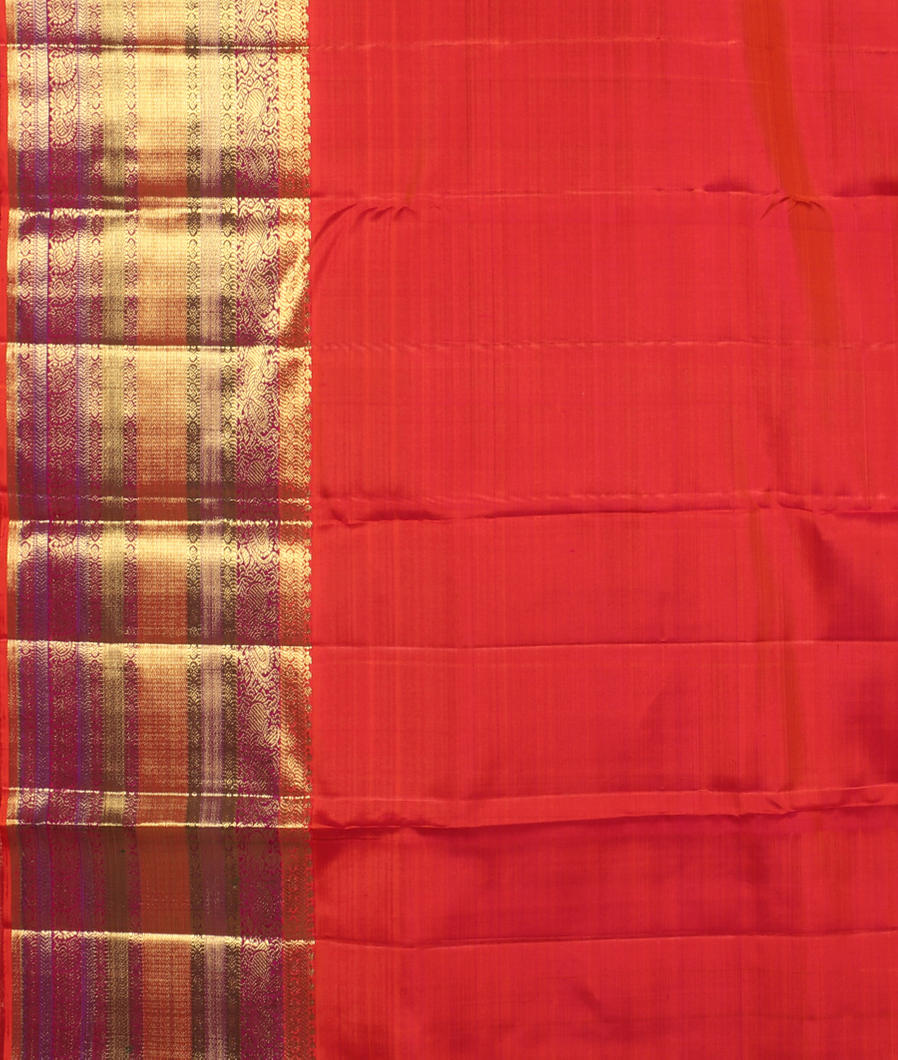 Green Handwoven Kanjivaram Silk Saree T3608493