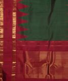 Green Handwoven Kanjivaram Silk Saree T3892804