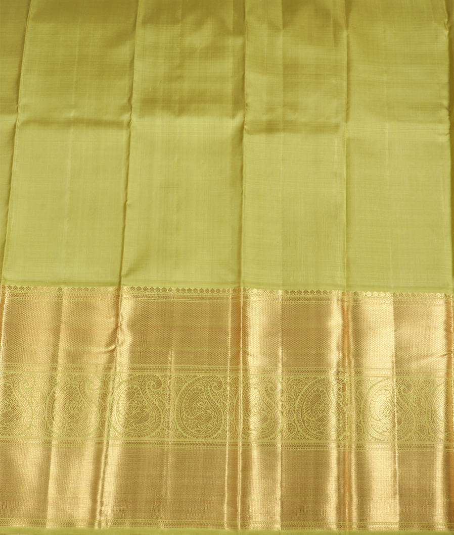 Purple Handwoven Kanjivaram Silk Pavadai T3995682