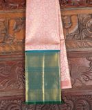 Pink Handwoven Kanjivaram Tissue Silk Pavadai T3996041