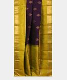 Purple Handwoven Kanjivaram Silk Saree T3922402