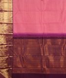 Pink Handwoven Kanjivaram Silk Saree T2835194