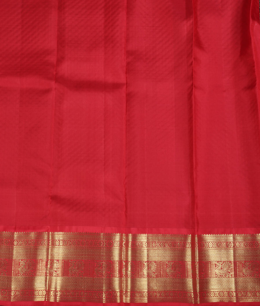 Purple Handwoven Kanjivaram Silk Kids Pavadai T3994642