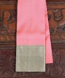 Pink Handwoven Kanjivaram Silk Kids Pavadai T3994541