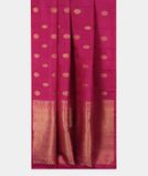 Purple Handwoven Kanjivaram Silk Saree T3885862