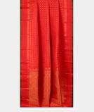Red Handwoven Kanjivaram Silk Saree T3935902