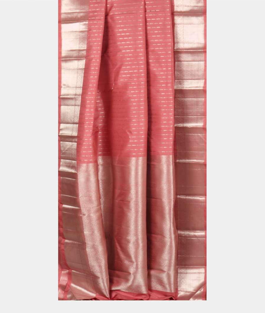 Pink Handwoven Kanjivaram Silk Saree T3751662