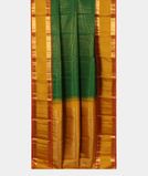 Green Handwoven Kanjivaram Silk Saree T2387682