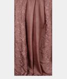 Mauve Pink Tussar Embroidery Saree T3689052