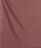 Mauve Pink Tussar Embroidery Saree T3689053