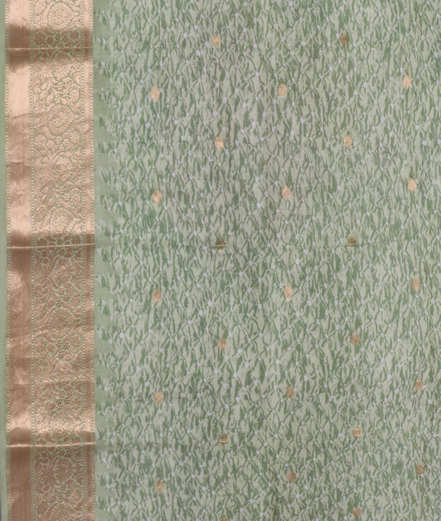 Light Green Chaniya Silk Saree T3476663