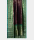 Purple Handwoevn Kanjivaram Silk Saree T3426382