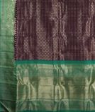Purple Handwoevn Kanjivaram Silk Saree T3426384