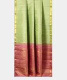 Green Handwoven Kanjivaram Silk Saree T3864682