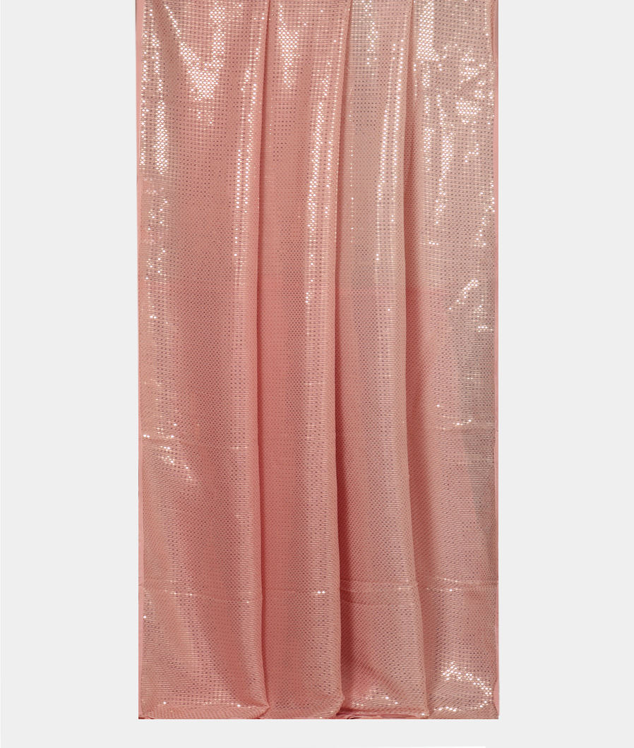 Light Pink Georgette Silk Embroidery Saree T3809452