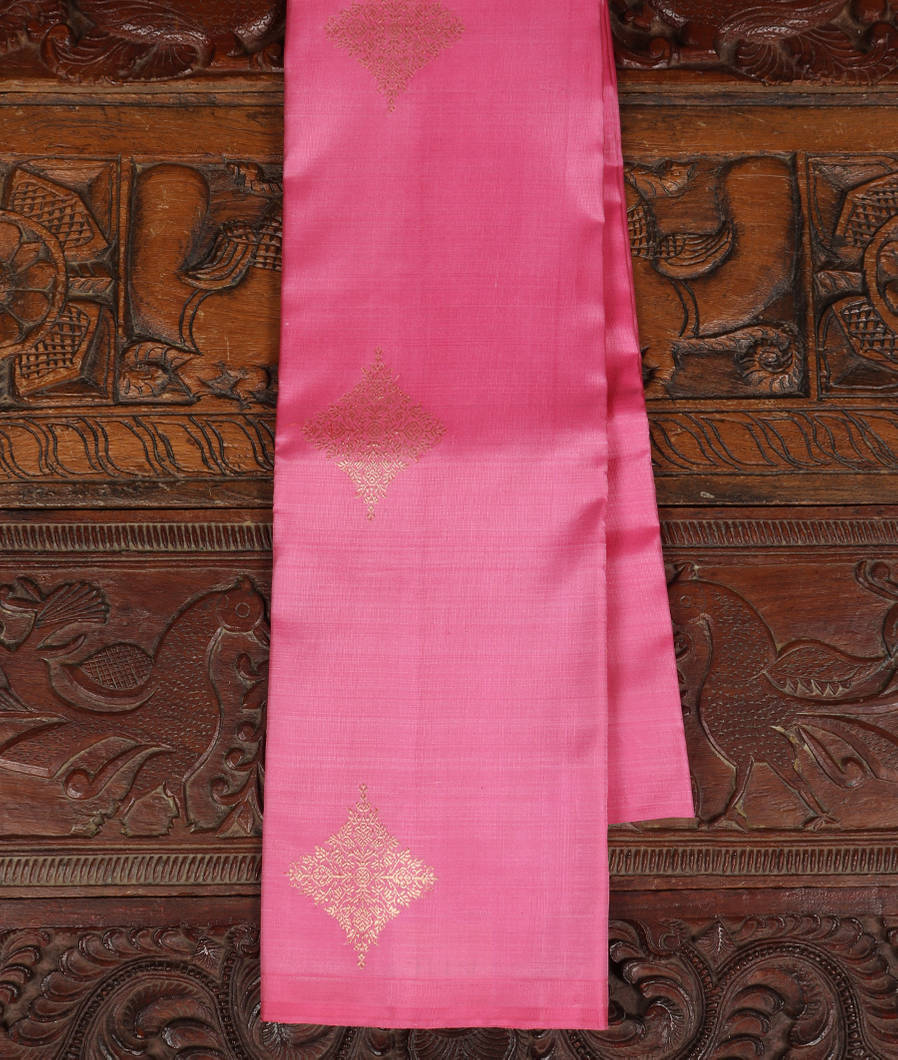 Pink Handwoven Kanjivaram Silk Saree T370025-image