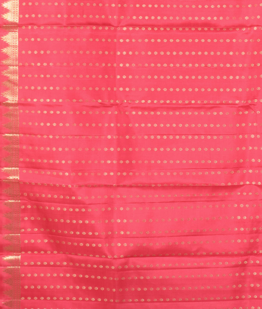 Pink Handwoven Kanjivaram Silk Saree T3155673