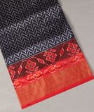 Blue Ikat Silk Saree T3593621