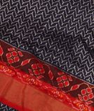 Blue Ikat Silk Saree T3593625