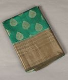Green Chaniya Silk Saree T3846331