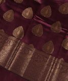 Purple Chaniya Silk Saree T3821914