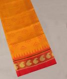 Yellow Patola Silk Saree T3673641